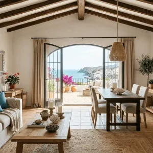 Stili Mesdhetar në Interior Design – Freski, Dritë dhe Ngrohtësi Natyrale