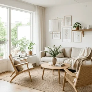 Stili Skandinav në Interior Design – Thjeshtësi, Dritë dhe Ngrohtësi Natyrore