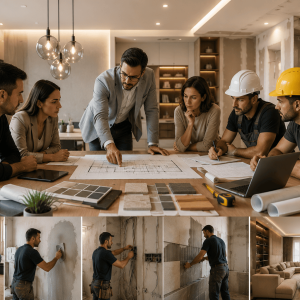 Sa e Rëndësishme Është të Kemi një Marrëdhënie Korrekte dhe të Ngushtë me Grupet e Punës në Realizimin e një Projekti Interior Design?