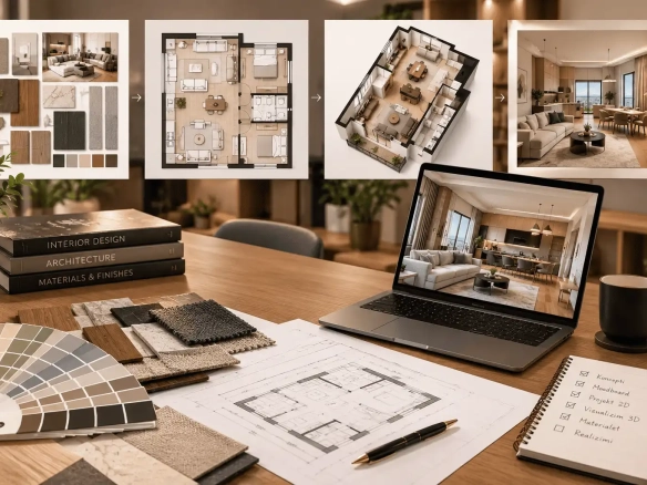 Pse Çdo Projekt Interior Design Duhet të Fillojë me një Koncept të Qartë